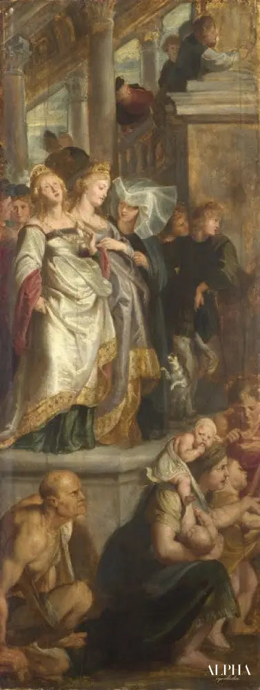 Trois témoins féminins - Peter Paul Rubens - Reproductions de tableaux et peintures haut de gamme