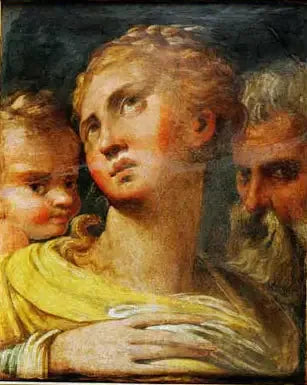 Três Cabeças - Parmigianino