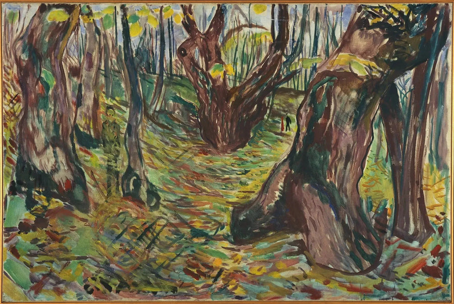 Troncos ásperos - Edvard Munch