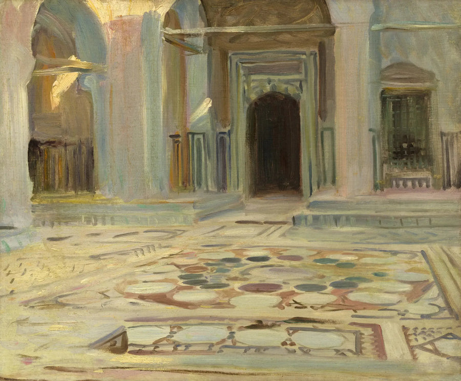Calçada, O Cairo - John Singer Sargent