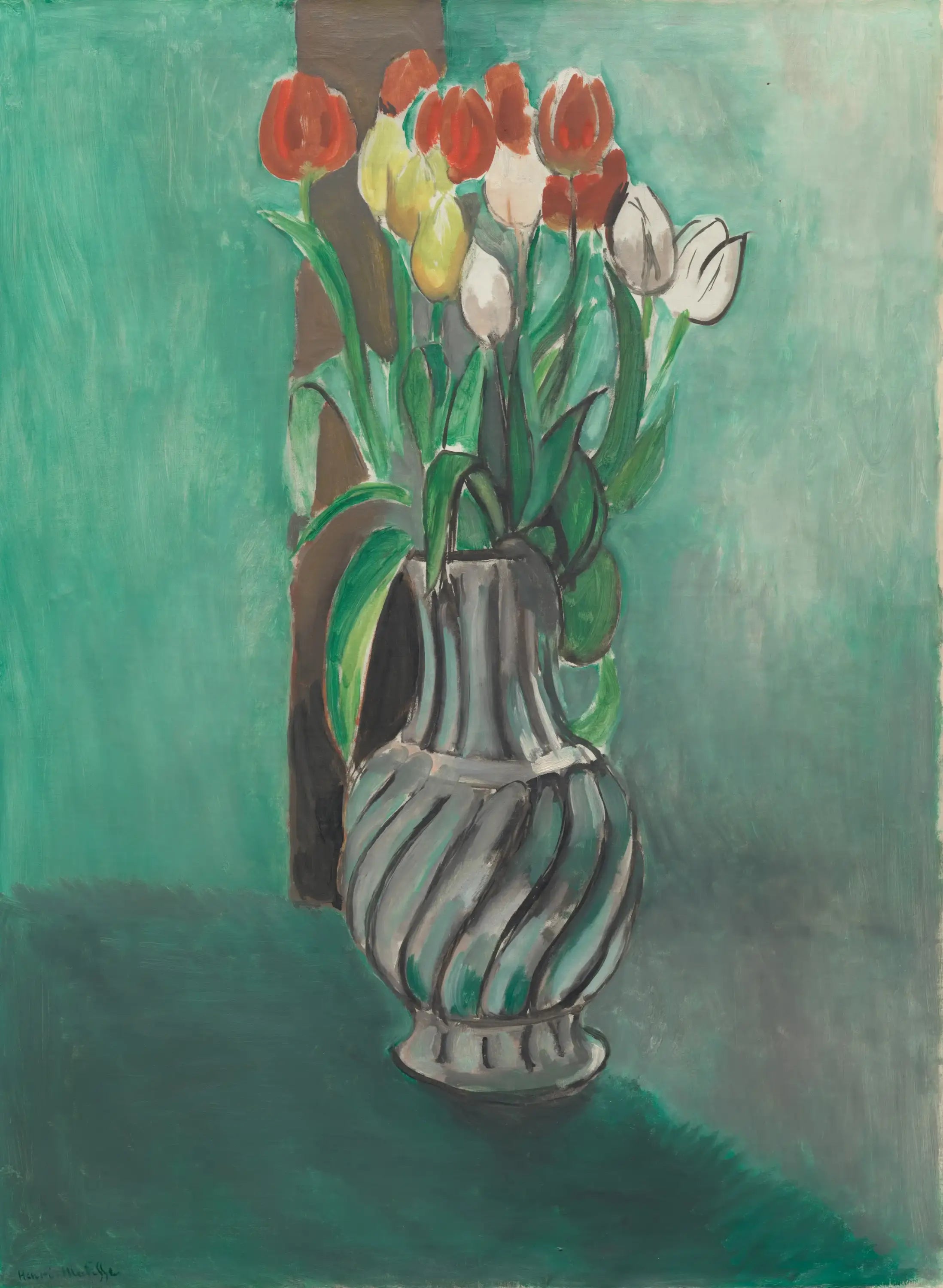 Reproduction du tableau « Tulipes - Henri Matisse » par Alpha Reproduction en peinture à l’huile