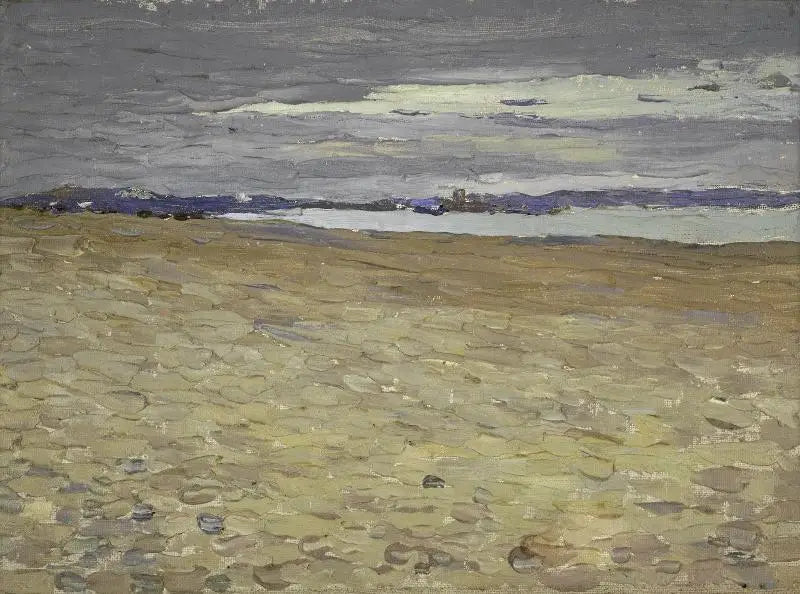 Tunes, a baía - Vassily Kandinsky