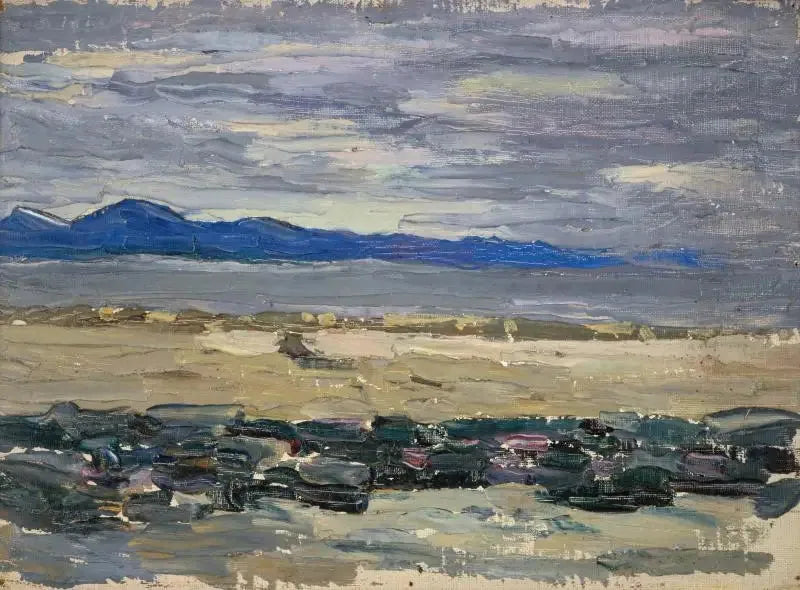 Tunes, a baía - Vassily Kandinsky
