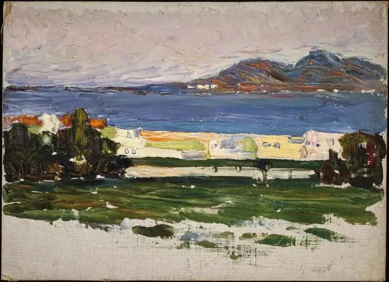 Tunes, a baía - Vassily Kandinsky