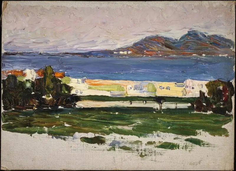 Tunes, a baía - Vassily Kandinsky