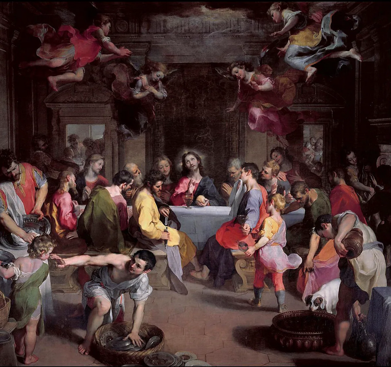 Última Ceia - Federico Barroci