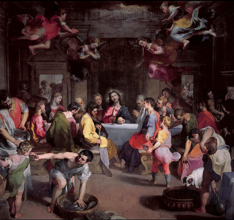 Última Ceia - Federico Barroci