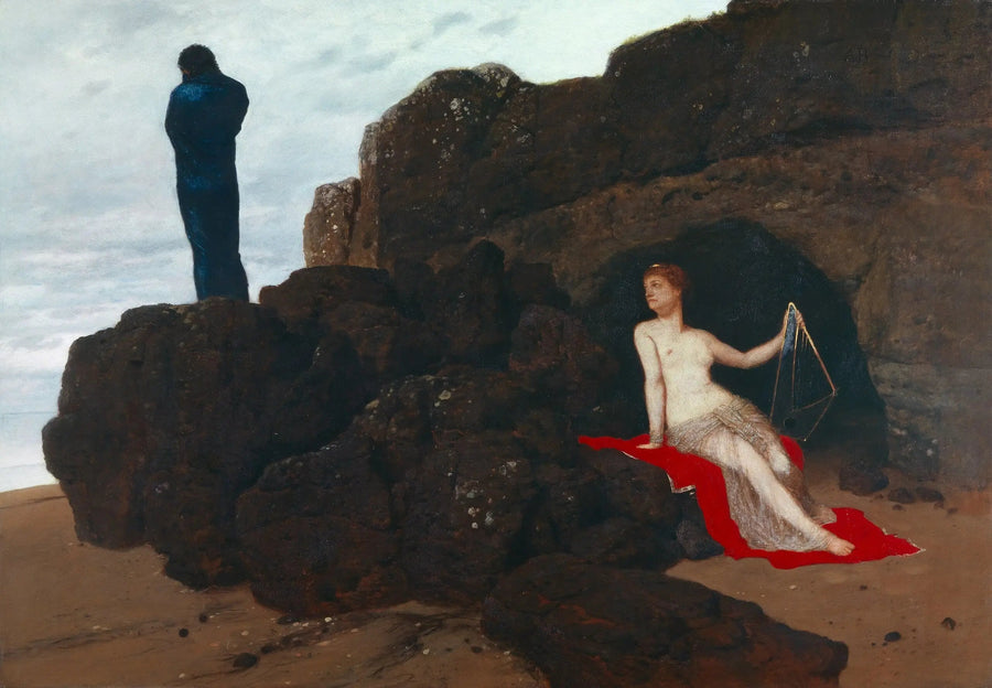 Ulisses e Calipso - Arnold Böcklin