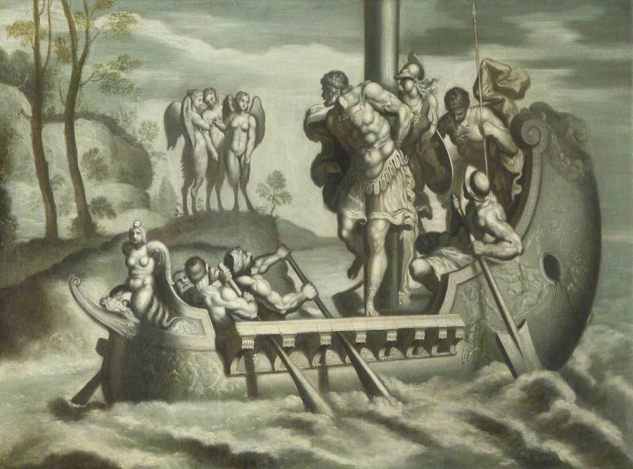 Ulysse e as sereias - Annibale Carracci