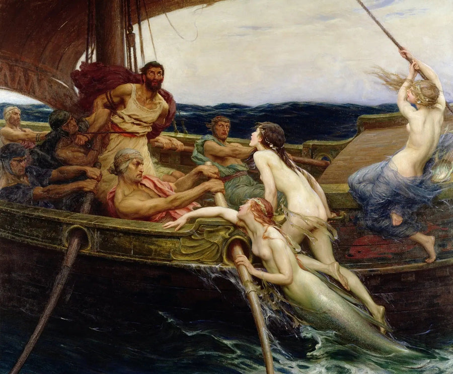 Ulisses e as sereias - Herbert Draper