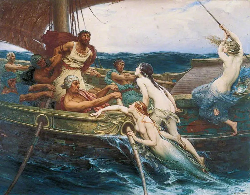 Ulisses e as sereias - Herbert Draper
