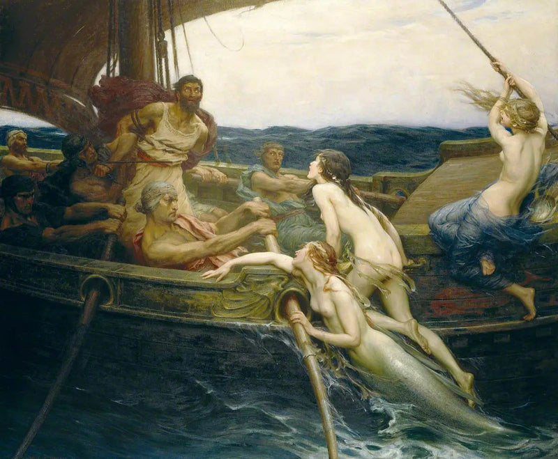 Ulisses e as sereias - Herbert Draper