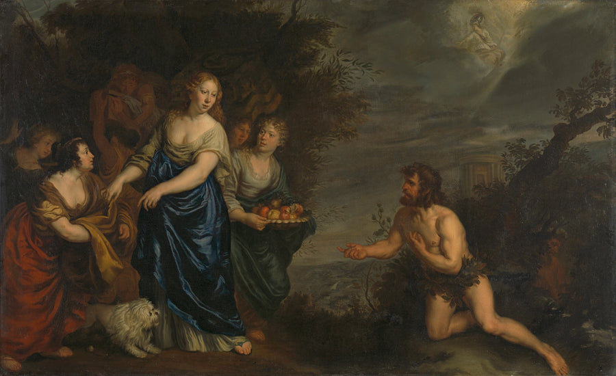 Ulysse et Nausikaa - Joachim von Sandrart