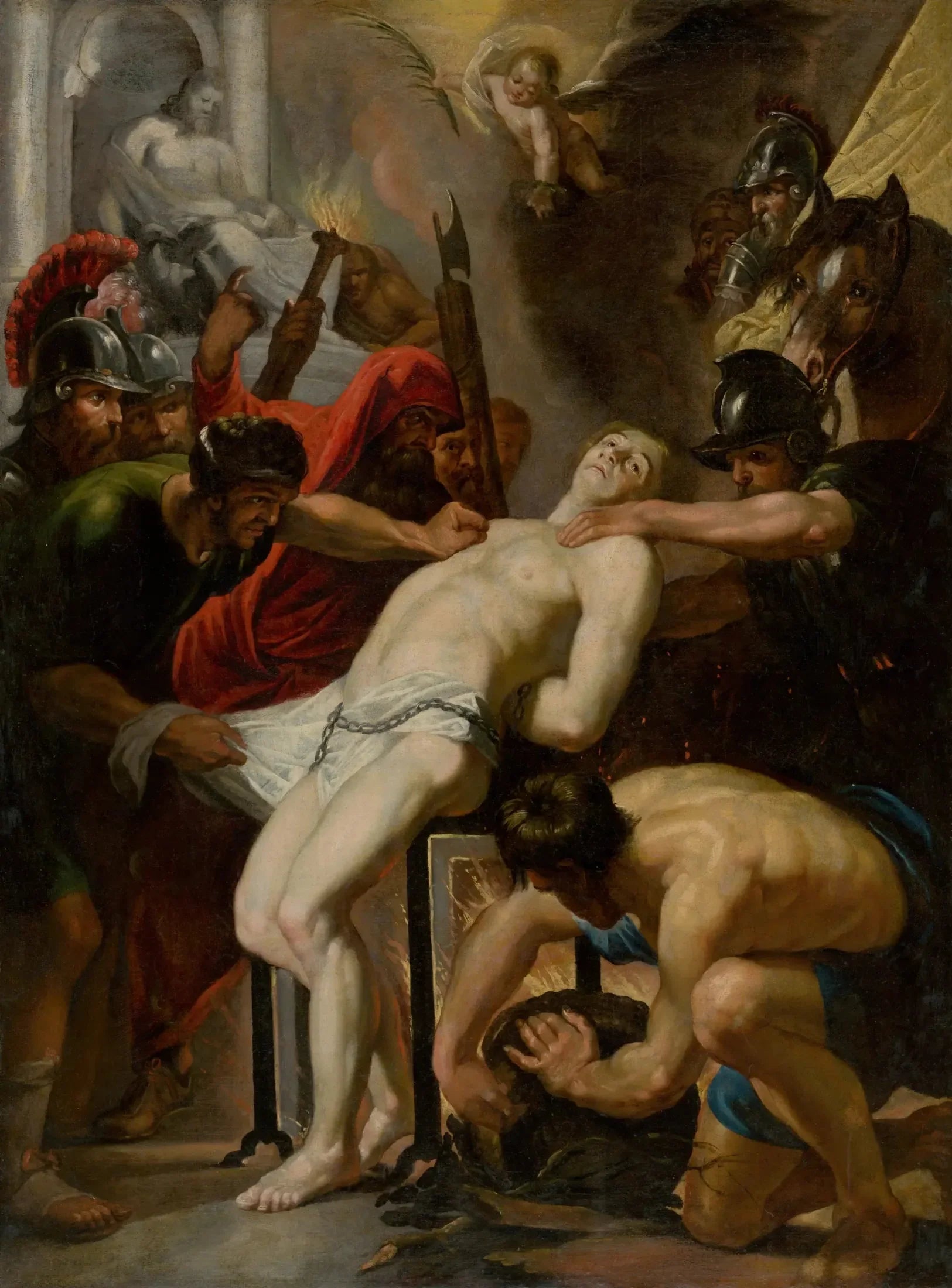 Umučenie svätého Vavrinca - Peter Paul Rubens image 1 reproduction réalisée par Alpha Reproduction
