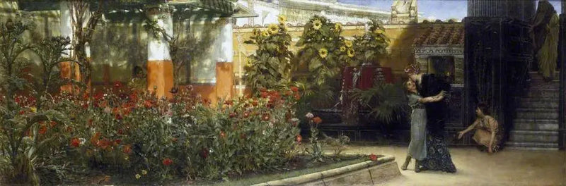 Uma recepção calorosa - Lawrence Alma-Tadema