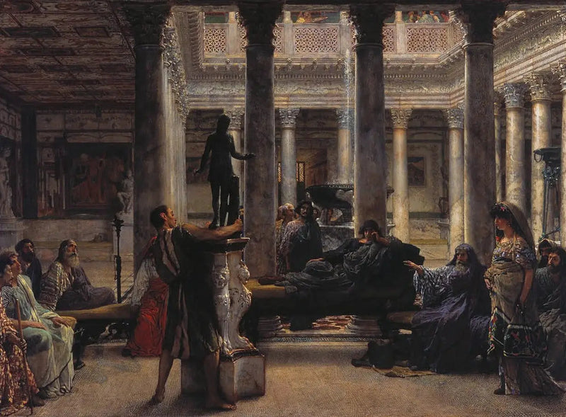 Um amador romano - Lawrence Alma-Tadema