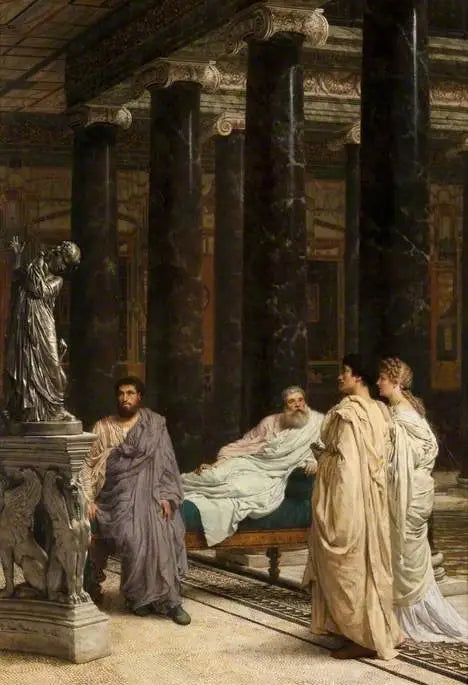 Um amante da arte - Lawrence Alma-Tadema