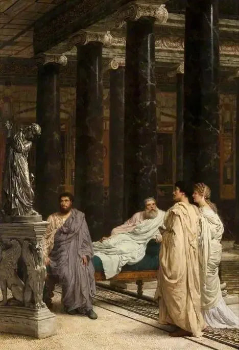 Um amante da arte - Lawrence Alma-Tadema