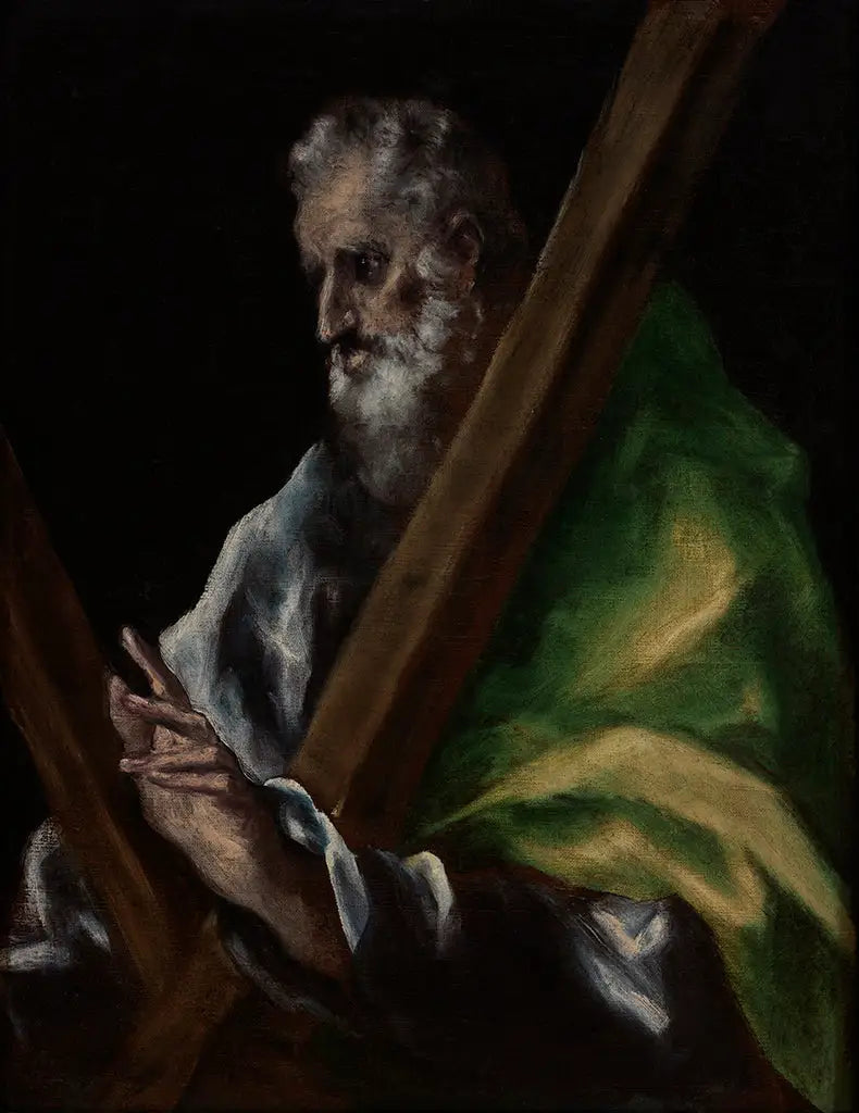 Um apóstolo, santo André - El Greco