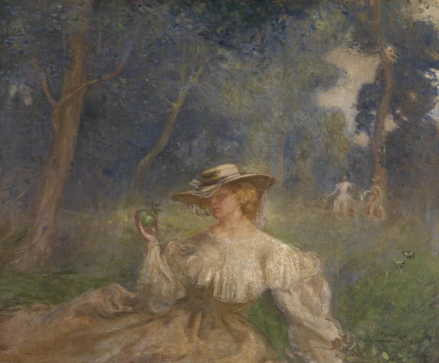 Uma Tarde de Verão: A Maçã Verde - Charles Conder