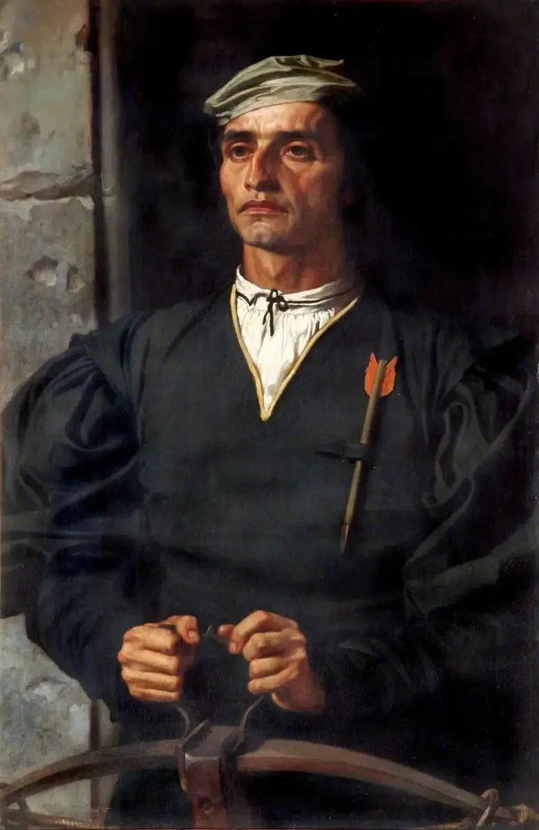 Um arco de tração italiano - Frederic Leighton