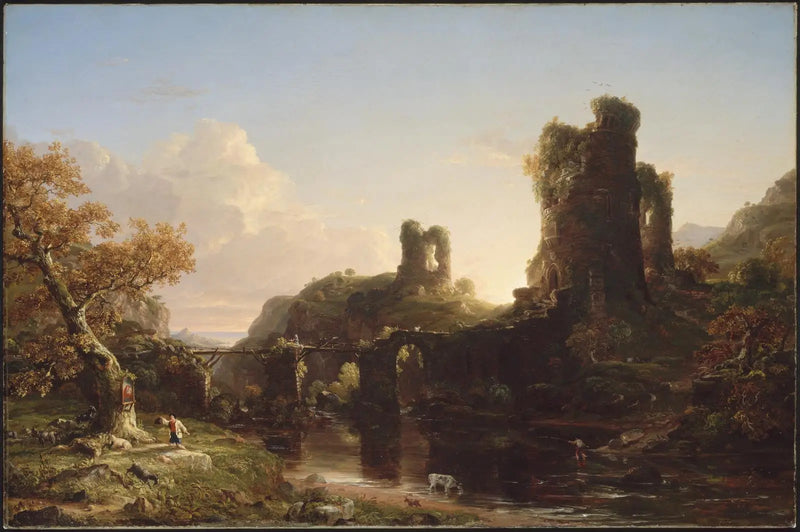 Um outono italiano - Thomas Cole