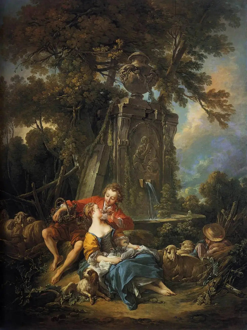 Outono Pastoral - François Boucher