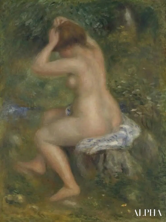 Un baigneur - Pierre-Auguste Renoir - Reproductions de tableaux et peintures haut de gamme