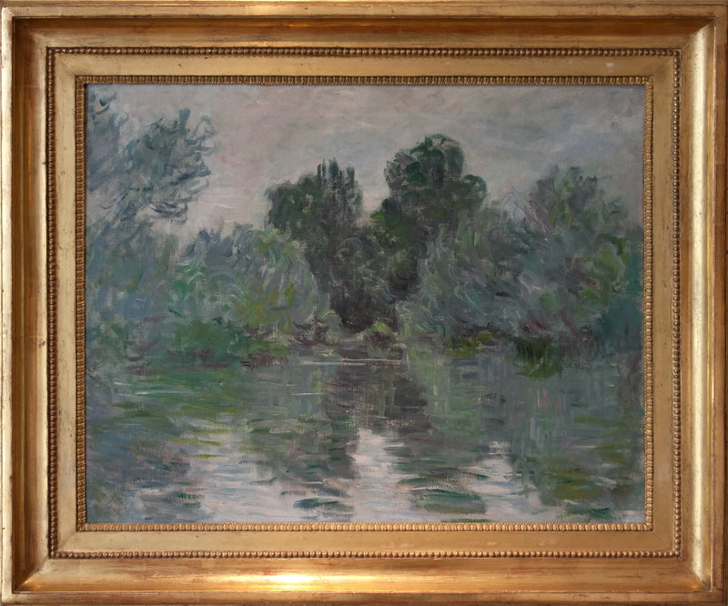Um braço do Sena perto de Vétheuil - Claude Monet
