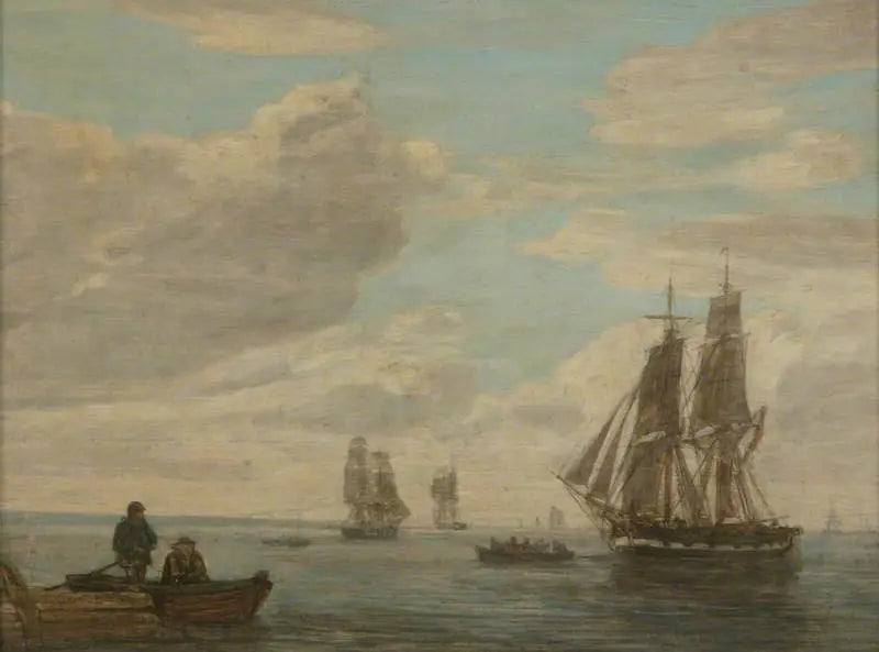 Um Calma - Eugène Boudin