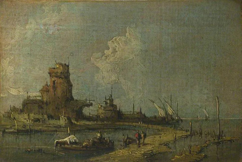 Um capricho de ruína - Francesco Guardi