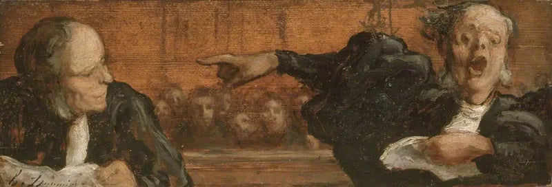 Um caso famoso - Honoré Daumier