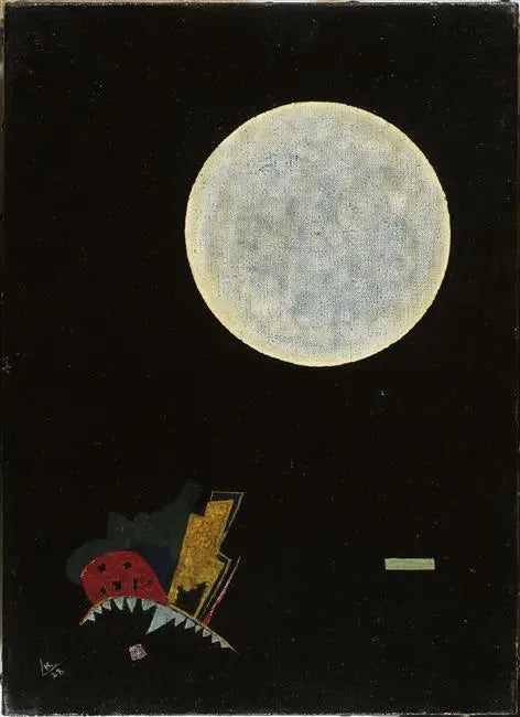 Um círculo (A) - Vassily Kandinsky