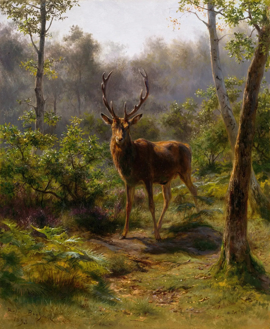 Um cervo - Rosa Bonheur