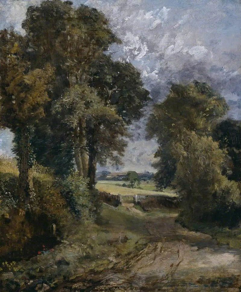 Um campo de milho - John Constable