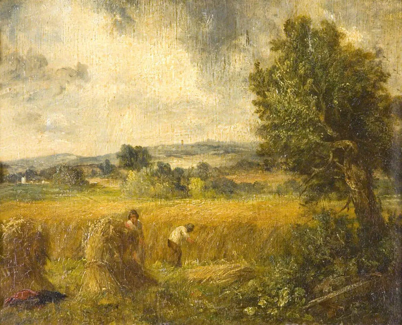 Um campo de milho - John Constable