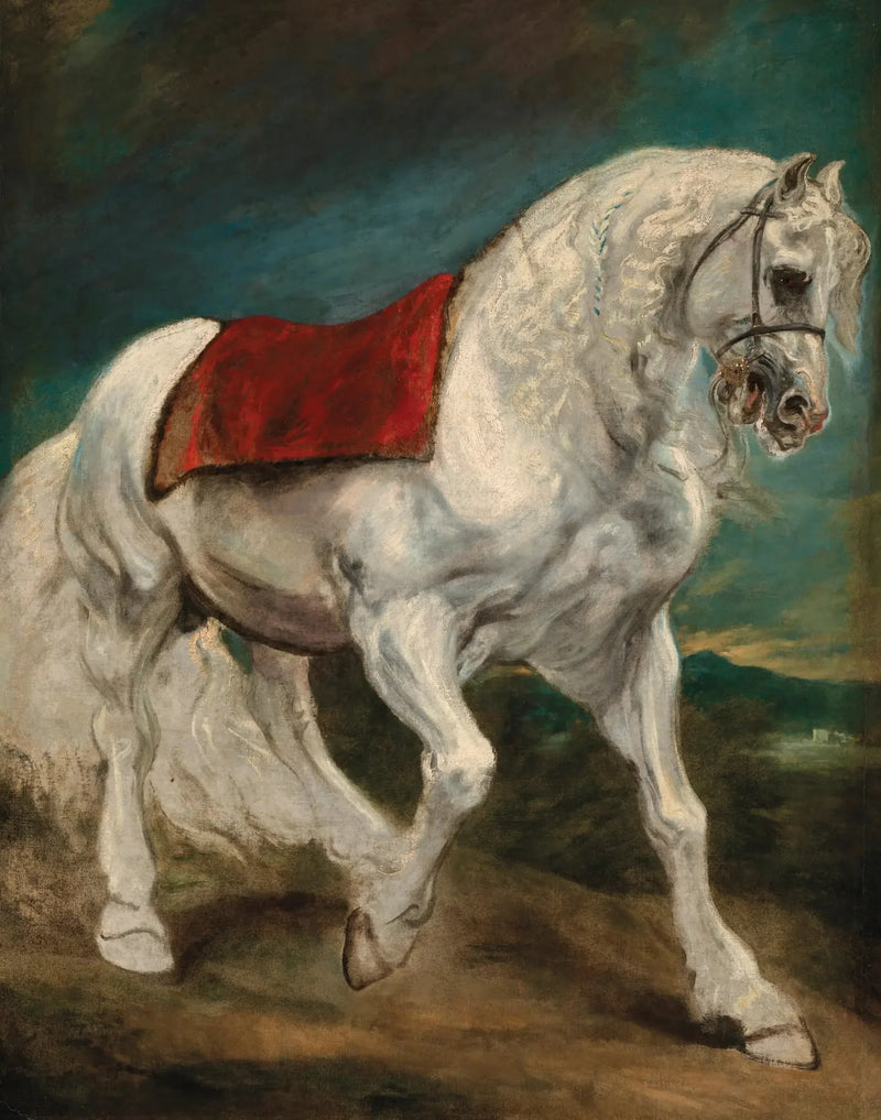 Um cavalo andaluz - Antoine van Dyck