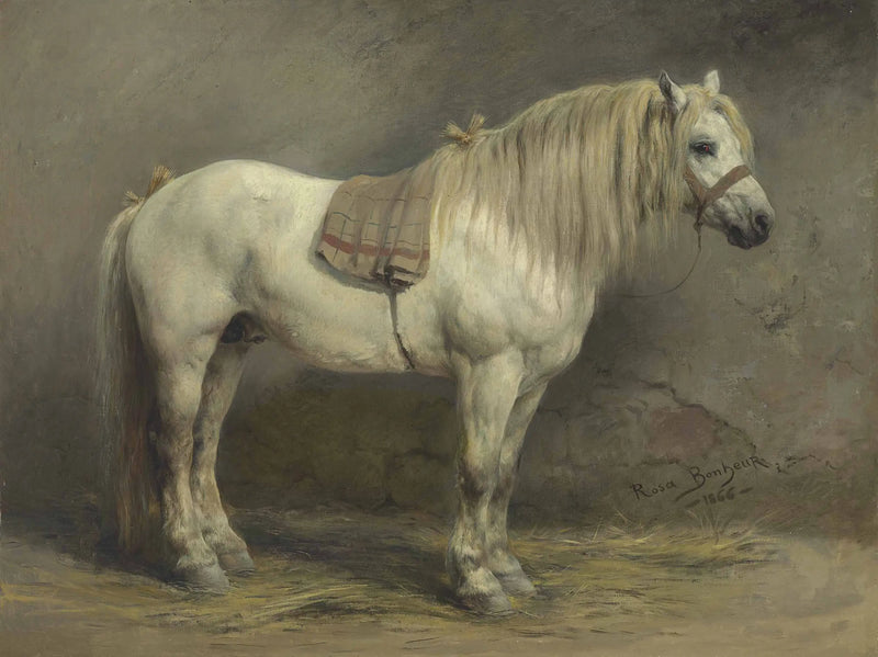 Um cavalo branco - Rosa Bonheur