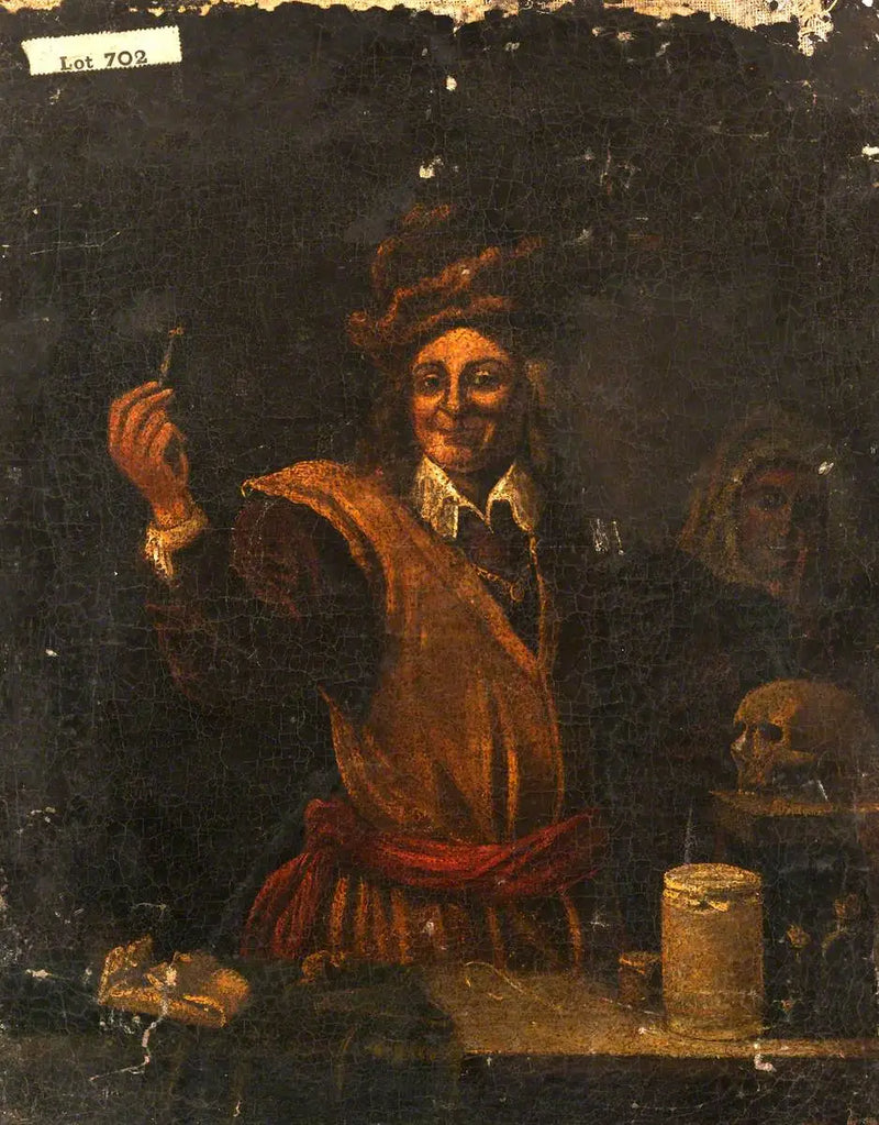 Um cirurgião que extraiu um dente - David Teniers Júnior
