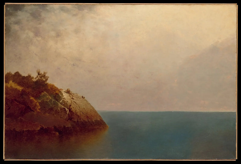 Um céu nebuloso - John Frederick Kensett