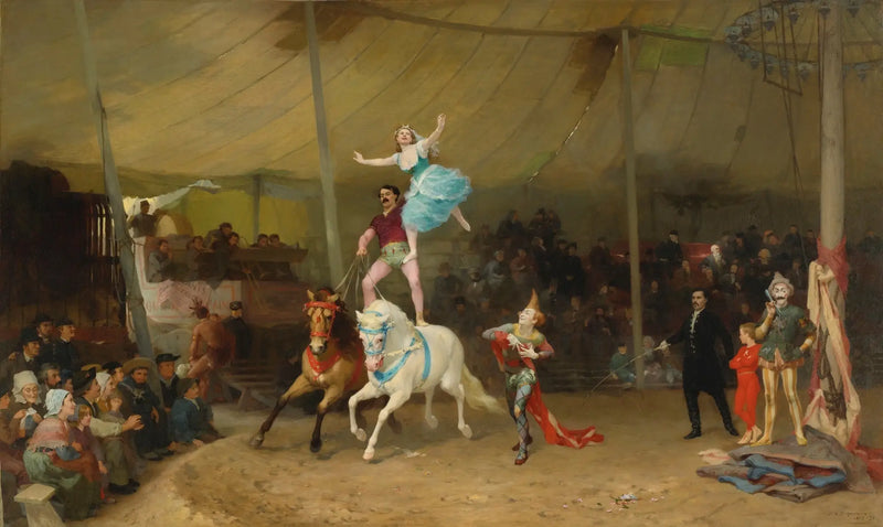 Um Circo na Província - Frederick Arthur Bridgman