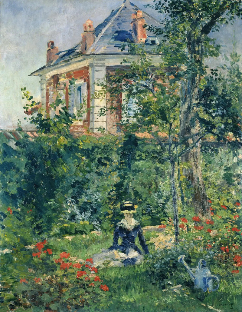 Um Canto do Jardim de Bellevue - Édouard Manet