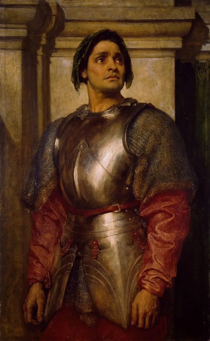 Um condotierre - Frederic Leighton