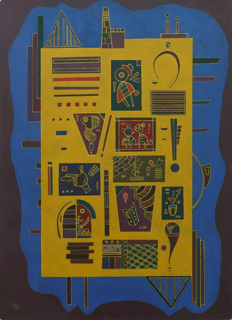 Um conglomerado - Vassily Kandinsky