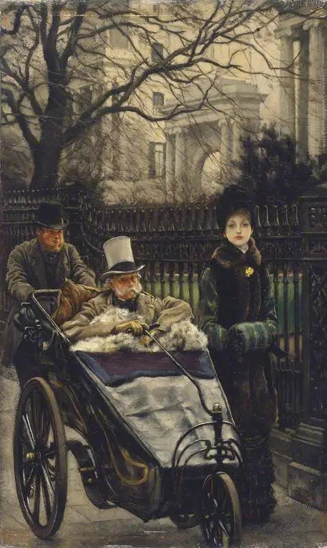 Um convalescente - James Tissot