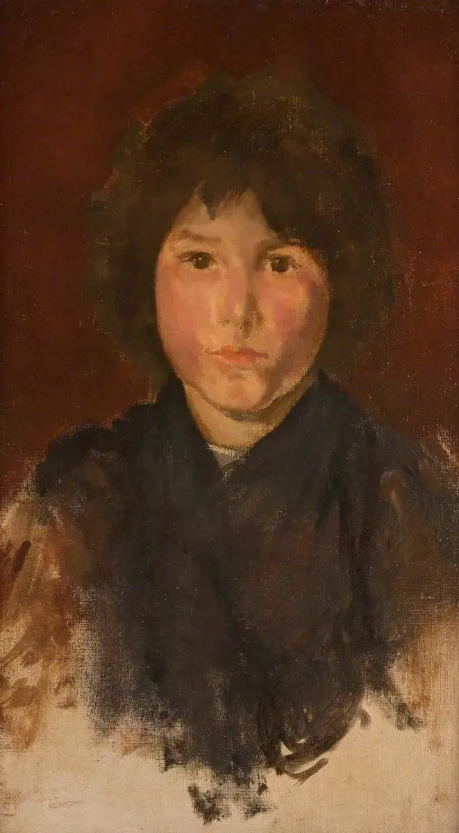 Uma criança corsa - James Abbott McNeill Whistler