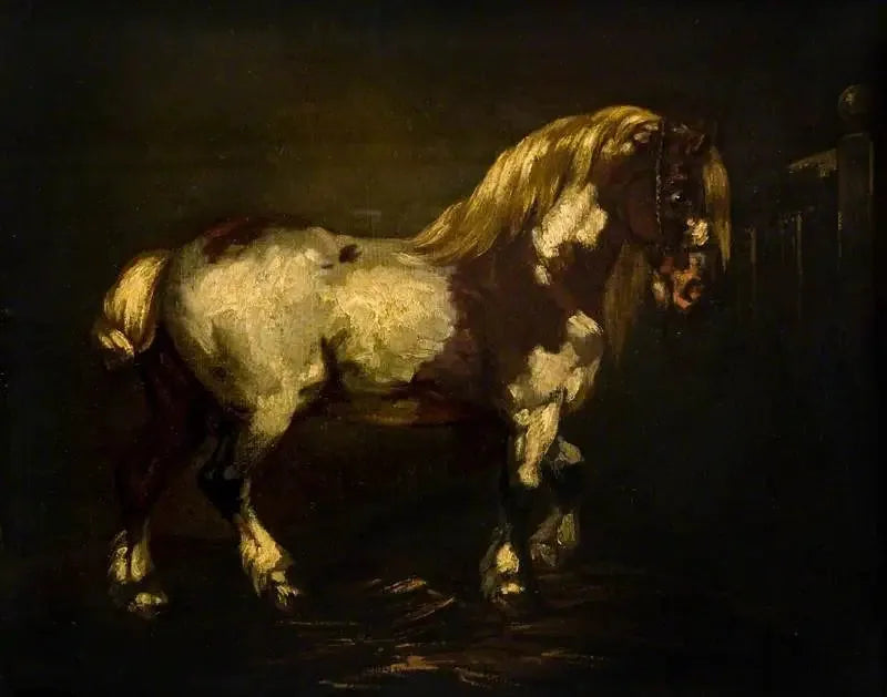 Um pinto malhado - Théodore Géricault