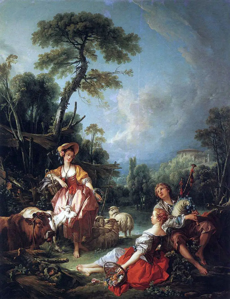 Um Verão Pastoral - François Boucher