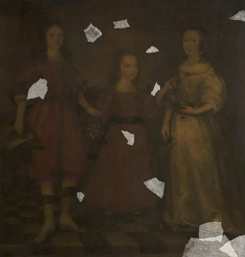 Um menino e duas meninas - Antoine van Dyck