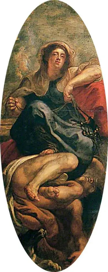 Um governo sábio mantém a rédea sobre as discórdias excessivas - Peter Paul Rubens